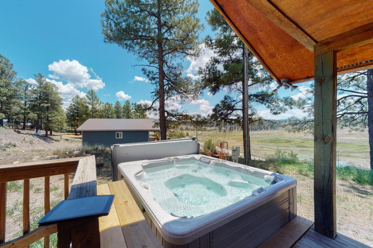 Split Pine Cabin Pagosa Springs Exterior foto